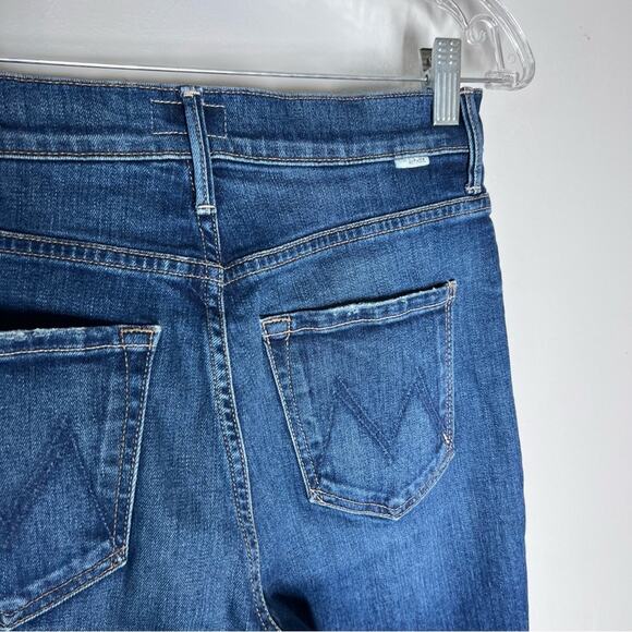 Mother Sz 27 Swooner Rascal Ankle Slim Jeans Until Next Time - Picture 6 of 11